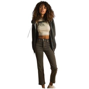 Levi’s Wedgie Straight High Rise Button Fly Comet Grey Jeans Size 25